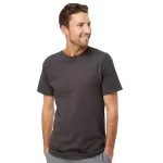 Crew Neck T Shirt - Dark Charcoal