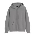 Light Grey Pullover Hoodie