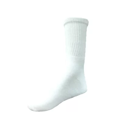 White Crew Socks