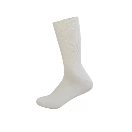White Diabetic Socks