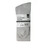 Grey Crew Cushion Socks - Image 2
