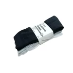 Crew Cushion Socks Black + Grey - Image 2